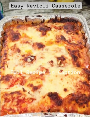 Casseruola di ravioli